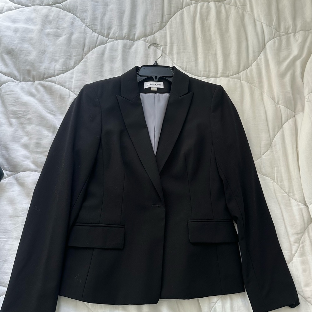 Calvin Klein Women's Black Blazer